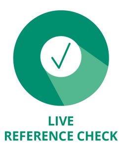 Offre Live Reference Check